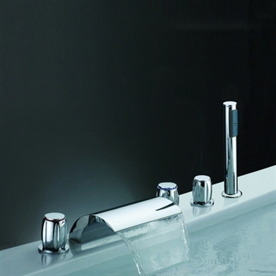 Solid Brass Chrome Bathtub Faucet BSY-8001